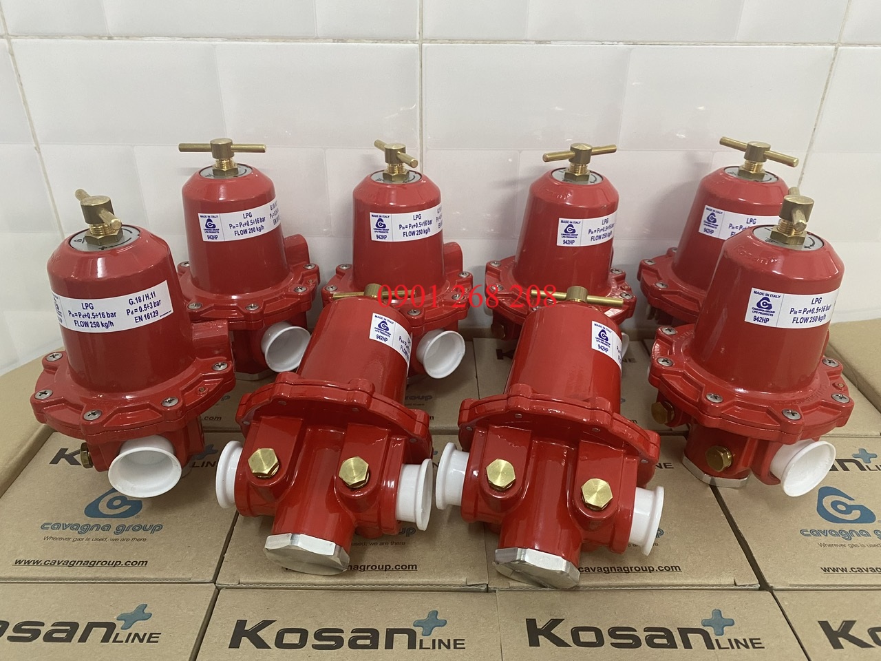 van giam ap 942HP 250kgh Cavagna